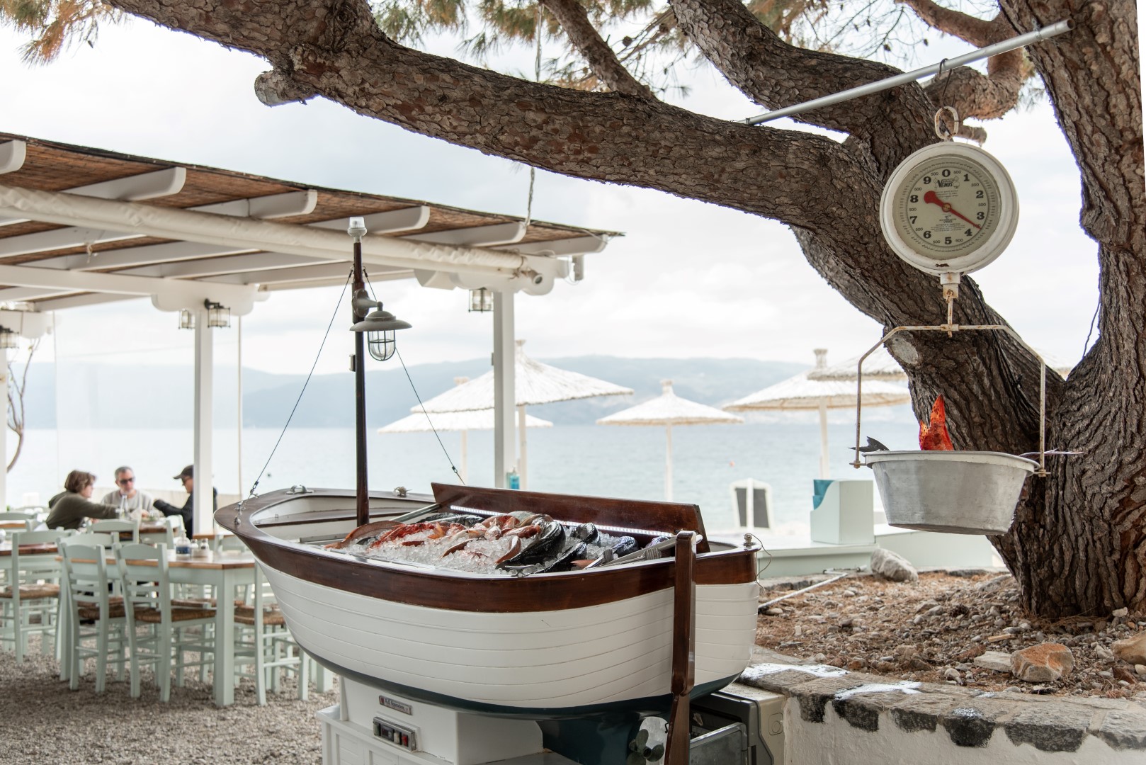 Hydra seafood dishes